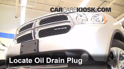 2011 Dodge Durango Crew 3.6L V6 FlexFuel Huile Changer l'huile et le filtre à huile