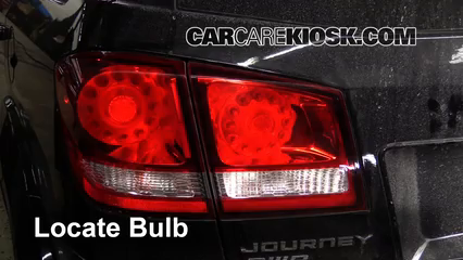 2011 Dodge Journey Mainstreet 3.6L V6 FlexFuel Luces Luz de giro trasera (reemplazar foco)