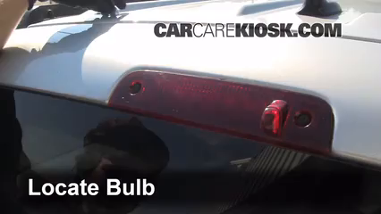 2011 Dodge Nitro Heat 3.7L V6 Lights Center Brake Light (replace bulb)