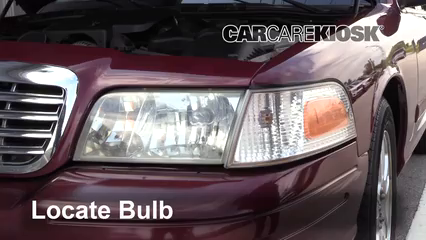 2011 Ford Crown Victoria LX 4.6L V8 FlexFuel Lights Turn Signal - Front (replace bulb)