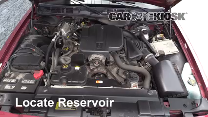 2011 Ford Crown Victoria LX 4.6L V8 FlexFuel Liquide essuie-glace Vérifier le niveau de liquide