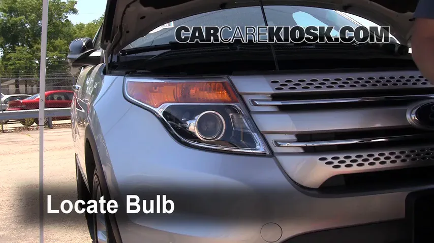 2013 Ford Explorer Headlight Bulb Replacement