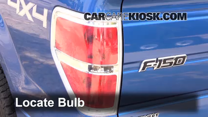 2011 Ford F-150 XLT 3.5L V6 Turbo Crew Cab Pickup Éclairage Feu clignotant arrière (remplacer l'ampoule)