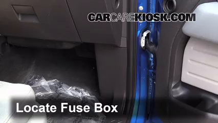 Interior Fuse Box Location: 2009-2014 Ford F-150 - 2011 Ford F-150 XLT
