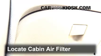 2011 Ford Fusion SEL 2.5L 4 Cyl. Air Filter (Cabin)