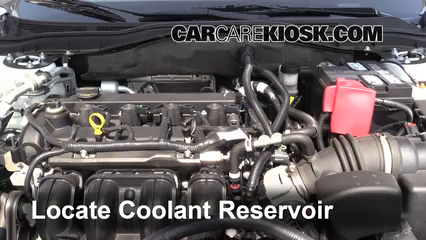2011 Ford Fusion SEL 2.5L 4 Cyl. Coolant (Antifreeze) Add Coolant