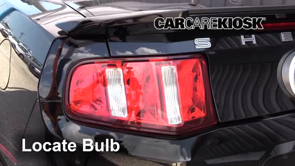 2011 Ford Mustang Shelby GT500 5.4L V8 Supercharged Coupe Lights Reverse Light (replace bulb)
