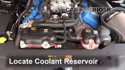 How to Add Refrigerant to a 2011 Ford Mustang Shelby GT500 5.4L V8