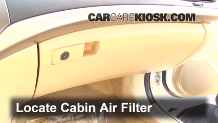 2011 Honda Accord LX 2.4L 4 Cyl. Air Filter (Cabin)