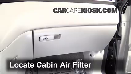 2011 Honda Odyssey EX-L 3.5L V6 Air Filter (Cabin) Check