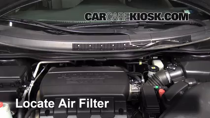 2011 Honda Odyssey EX-L 3.5L V6 Air Filter (Engine) Replace