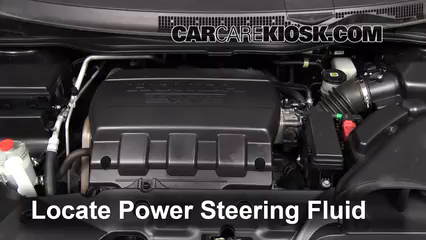 2011 Honda Odyssey EX-L 3.5L V6 Power Steering Fluid Add Fluid