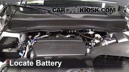 2011 Honda Pilot EX-L 3.5L V6 Battery Replace