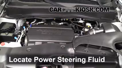 2011 Honda Pilot EX-L 3.5L V6 Power Steering Fluid Check Fluid Level
