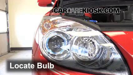 2011 Hyundai Elantra Touring GLS 2.0L 4 Cyl. Lights Highbeam (replace bulb)