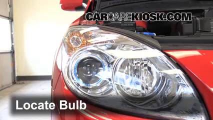 2011 Hyundai Elantra Touring GLS 2.0L 4 Cyl. Lights Headlight (replace bulb)