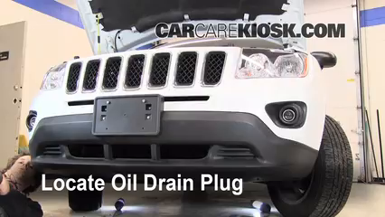 2011 Jeep Compass 2.4L 4 Cyl. Oil Change Oil and Oil Filter