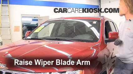 2011 Jeep Grand Cherokee Laredo 3.6L V6 Windshield Wiper Blade (Front) Replace Wiper Blades