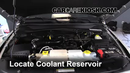 2011 Jeep Liberty Sport 3.7L V6 Coolant (Antifreeze) Check Coolant Level