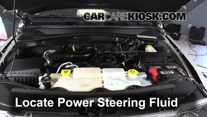 2011 Jeep Liberty Sport 3.7L V6 Power Steering Fluid Add Fluid
