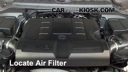 2011 Land Rover LR4 HSE 5.0L V8 Air Filter (Engine) Replace