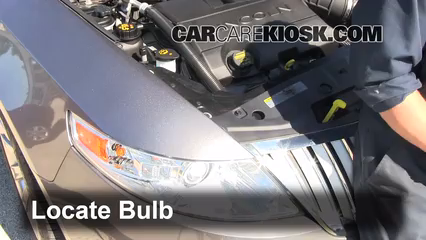2011 Lincoln MKS 3.7L V6 Lights Parking Light (replace bulb)