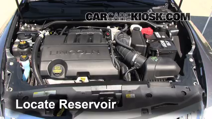 2011 Lincoln MKS 3.7L V6 Windshield Washer Fluid Check Fluid Level