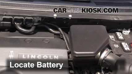 2011 Lincoln MKX 3.7L V6 Batterie Nettoyer la batterie et les cosses