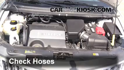 2011 Lincoln MKX 3.7L V6 Hoses