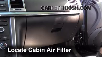 2011 Lincoln MKZ 3.5L V6 Filtre à air (intérieur)