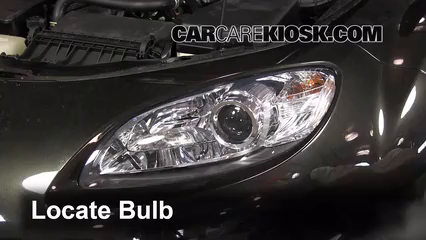 2011 Mazda MX-5 Miata Grand Touring 2.0L 4 Cyl. Lights Headlight (replace bulb)