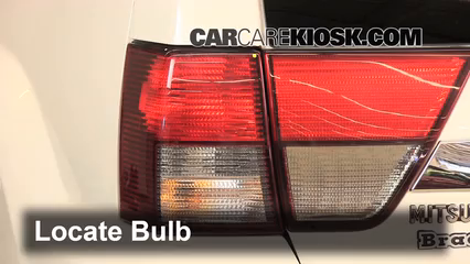 2011 Mitsubishi Endeavor LS 3.8L V6 Lights Turn Signal - Rear (replace bulb)