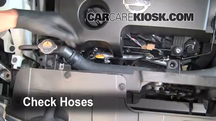 2011 Nissan Quest SL 3.5L V6 Hoses Check Hoses