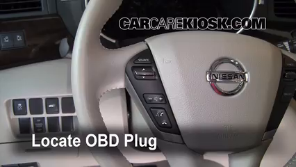 2011 Nissan Quest SL 3.5L V6 Lumière « Check engine » du moteur Diagnostic
