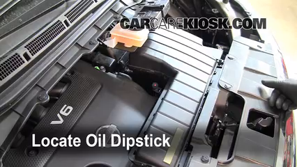 2011 Nissan Quest SL 3.5L V6 Huile Vérifier le niveau de l'huile