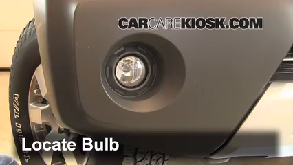 2011 Nissan Xterra S 4.0L V6 Éclairage Feu antibrouillard (remplacer l'ampoule)