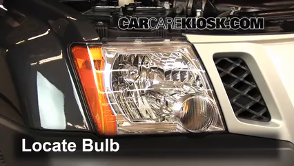 2011 Nissan Xterra S 4.0L V6 Luces Luz de estacionamiento (reemplazar foco)