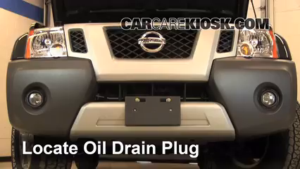 2011 Nissan Xterra S 4.0L V6 Aceite Cambiar aceite y filtro de aceite