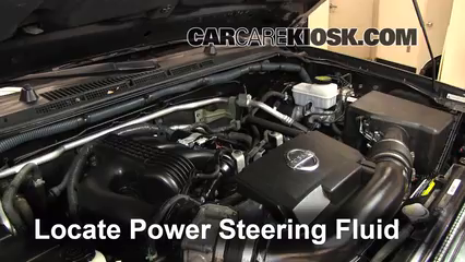 2011 Nissan Xterra S 4.0L V6 Power Steering Fluid