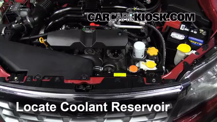 2011 Subaru Forester X 2.5L 4 Cyl. Coolant (Antifreeze) Add Coolant