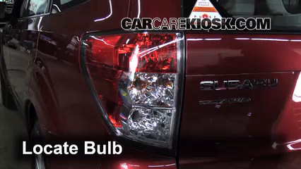 2011 Subaru Forester X 2.5L 4 Cyl. Lights Reverse Light (replace bulb)
