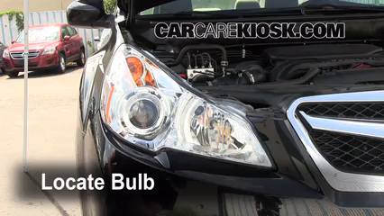 2011 Subaru Legacy 2.5i Premium 2.5L 4 Cyl. Éclairage Feu de jour (remplacer l'ampoule)