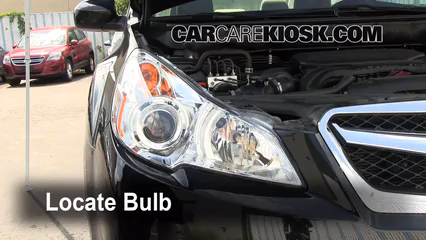 2011 Subaru Legacy 2.5i Premium 2.5L 4 Cyl. Luces Luz de carretera (reemplazar foco) 