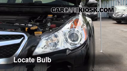 2011 Subaru Legacy 2.5i Premium 2.5L 4 Cyl. Lights Turn Signal - Front (replace bulb)