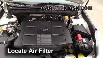 2011 Subaru Outback 3.6R Limited 3.6L 6 Cyl. Air Filter (Engine) Replace