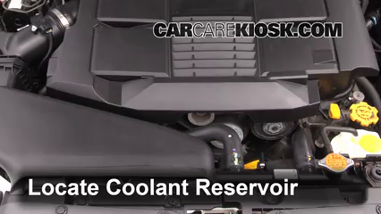 2011 Subaru Outback 3.6R Limited 3.6L 6 Cyl. Coolant (Antifreeze) Add Coolant