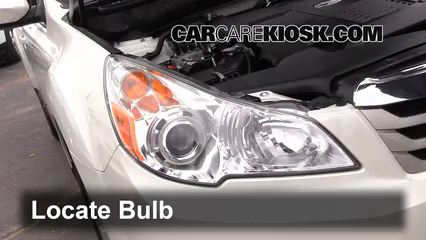 2011 Subaru Outback 3.6R Limited 3.6L 6 Cyl. Luces Luz de giro delantera (reemplazar foco)