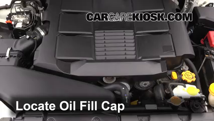 2011 Subaru Outback 3.6R Limited 3.6L 6 Cyl. Oil Add Oil