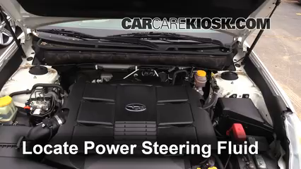 2011 Subaru Outback 3.6R Limited 3.6L 6 Cyl. Power Steering Fluid Add Fluid