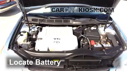 2011 Toyota Avalon 3.5L V6 Battery Jumpstart